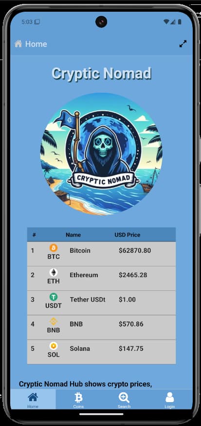 Cryptic Nomad — screenshot 1